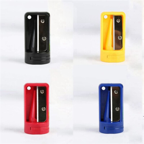 Carpenter Pencil Sharpener- 16 Pack Manual Pencil Sharpener for Flat Carpenter Pencils , Portable Pencil Sharpening Tool 1