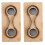 2X Leather Keychains Cutting Die, Leather Cutting Mold for DIY Leather Crafts Making 1