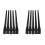 10 Pcs 1.5 X 0.5cm Black Plastic Round Handle Anti Static ESD Brush 2