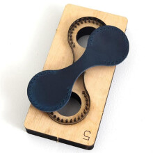 2X Stanzform für Leder-Schlüsselanhänger, Leder-Schneideform für die Herstellung Von DIY-Lederhandwerk