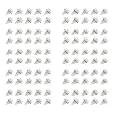 100Pcs Universal Kunststoff Auto Auto Innenverkleidung Clips Karte TÜRverkleidung Clips