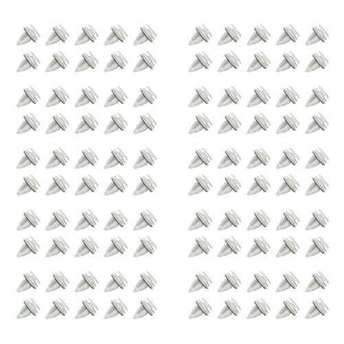 100St Universal Plast Bil Auto InnerdöRr Trim Clips Kort DöRr Panel Clips