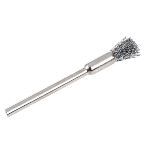 15x Staalborstel voor Boor 3 mm 2
