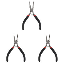 3X Handy Pliers DIY Tool Needle Nose No Tooth