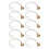 20X MR16/GU5.3 Socket Halogen LED Bulb Holder Base Ceramic Cable Main Wire Connector 1
