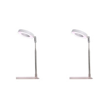 2X Luz de Cultivo, Luz LED de Espectro para Plantas de Interior, Luz de Cultivo de Altura Ajustable para el Crecimiento de Flores y Plantas Bonsái