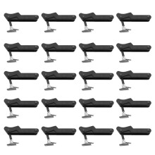 20X Flexible Door Draw Lock 3.8 Inch Replacement Soft Rubber Black over-Center C7-10