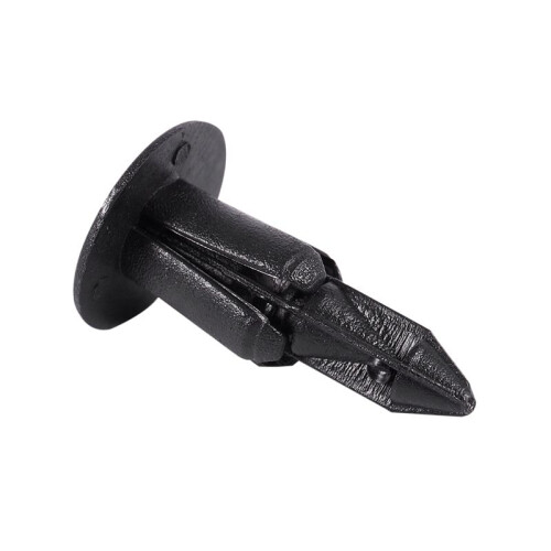1000Pcs Car Molding Door  5mm Hole Plastic Rivets Fixing Black. 1
