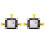 2X HMC412 9-15G Low Noise Double Balanced Mixer  and Down RF Frequency Conversion Passive Mixer Module 1