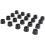Rubber Anti Vibration Isolator Absorber Base Foot Pad 100Pcs Black 4