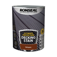Ronseal Ultimate Protection Decking Stain Rich Mahogany 5 litre 39118