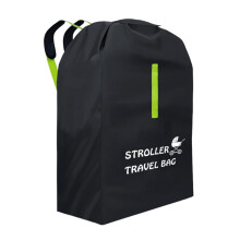 Stroller Travel Bag for Airplane, Large Waterproof Pram Cover with Shoulder Strap, Fits Most Infant Strollers