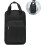 PU Leather Drumstick Bag Backpack with Multiple Pockets, WaterResistant, Dual Straps, Brown 5
