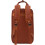 PU Leather Drumstick Bag Backpack with Multiple Pockets, WaterResistant, Dual Straps, Brown 2