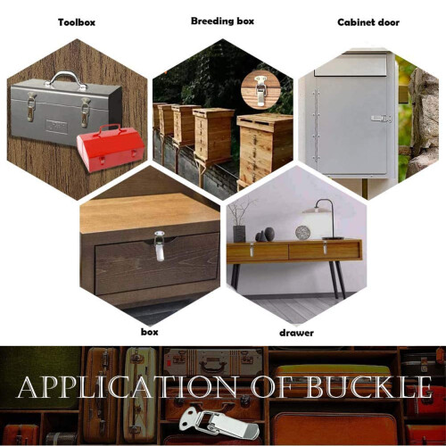 Toolbox Application, Stainless Steel Spring Loaded Toggle Latch For Corrosion Resistant And Easy Installation 2