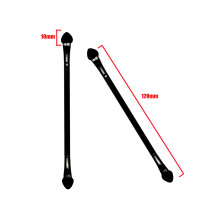Professionelle, doppelseitige Lidschattenpinsel aus Latexschwamm, fester Schwamm für präzises Auftragen von Make-up, weich und komfortabel, 30
