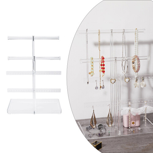 Présentoir de bijoux en acrylique robuste et portable pour 1