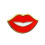 Broche en forme de bouche en émail, accessoire-Style 6 1