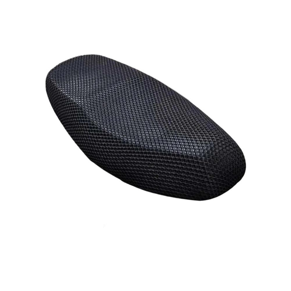 Seat Cover 1Pc Mesh Net Breathable Protector For Motorcycle Electric Bike Scooter Cushion Black 9347817040807