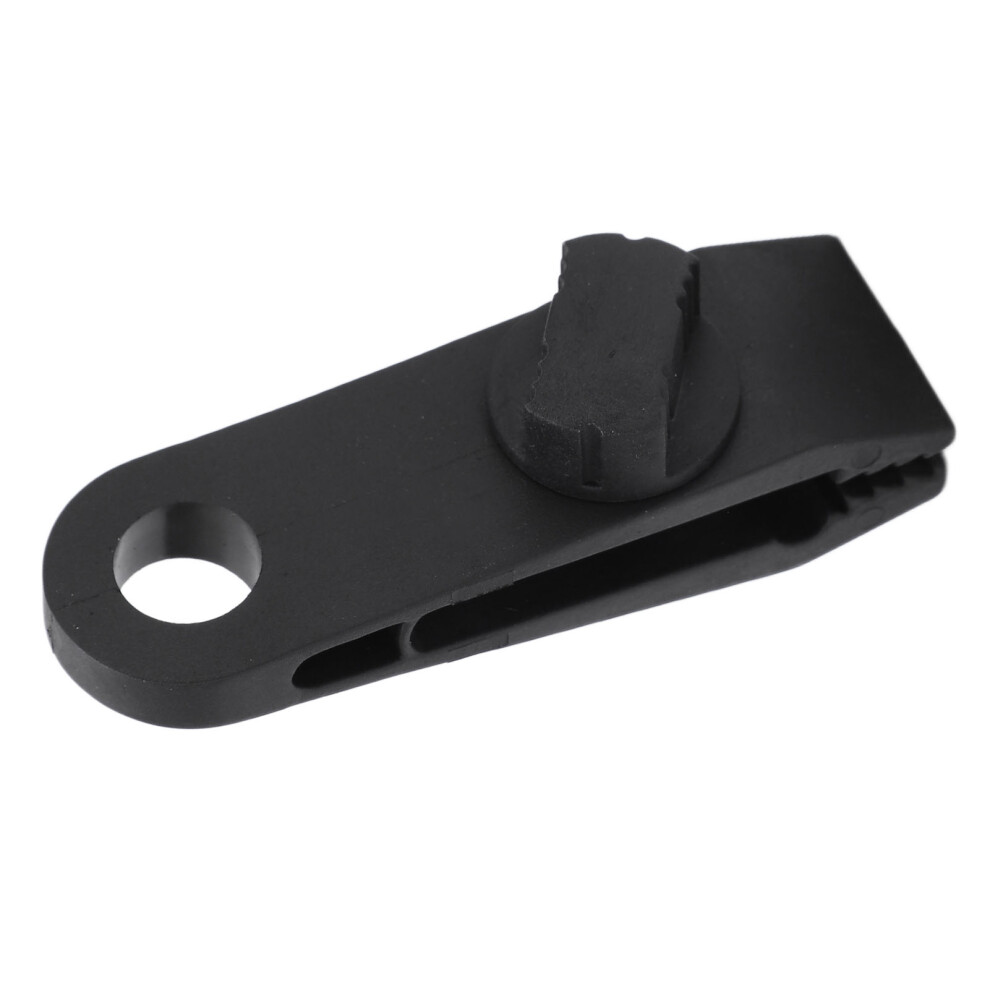 Weather-Proof Composite Material Tarp Clips, Reusable And Durable, Lock Grip Gator Clamp Design, Thumb Screw Clamp For Easy Adjustment, Suitable For 9048212513889