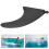 Authentic Paddle Board Main Fin with Quick Clip System, Fits All Explorer Models, Enhances Stability and Water Treading Performance 5
