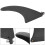 Authentic Paddle Board Main Fin with Quick Clip System, Fits All Explorer Models, Enhances Stability and Water Treading Performance 6