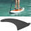 Authentic Paddle Board Main Fin with Quick Clip System, Fits All Explorer Models, Enhances Stability and Water Treading Performance 4