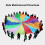 Παίξτε αλεξίπτωτο για παιδιά, ομαδικό πνεύμα συνεργασίας με ενισχυμένο κέντρο 4
