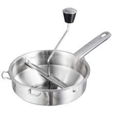 Stainless Steel Food Grips, Kitchen Vegetable Blender and Food Grinder, Durable Food Prep Tool