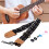 Gitarrengurt, schwarze Spitze, besticktes Muster, 7