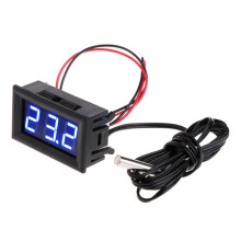 LCD Digital Thermometer With 1 Meter Probe For Aquarium And Pool Easy To Use Temperature Sensor Blue
