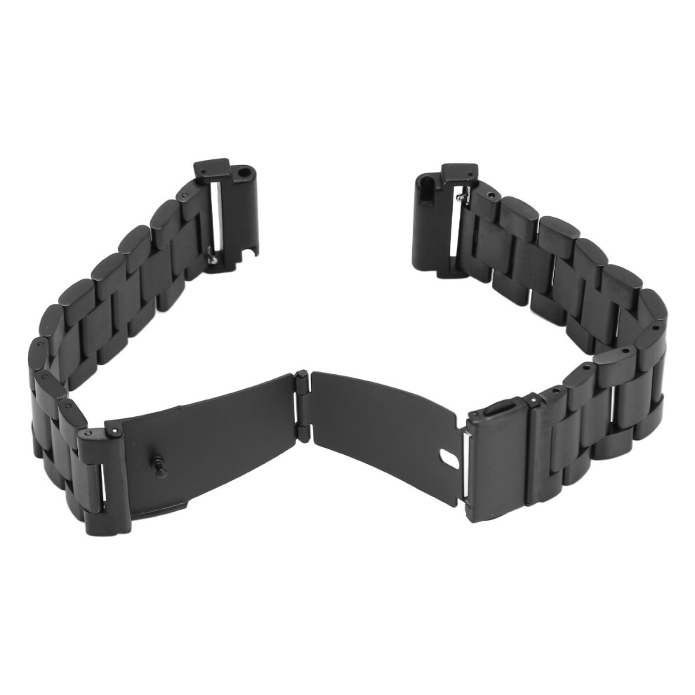 Stainless Steel Watch Strap For Garmin Forerunner 955/965 22Mm Black 4951369140219