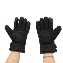 2pcs USB Heated Waterproof Gloves for Riding Ski Motorcycle, Adjustable, Touch Screen Compatible