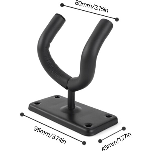 Guitar Holder Durable Adjustable Ukulele Display Hanger And Banjo Storage Stand 2