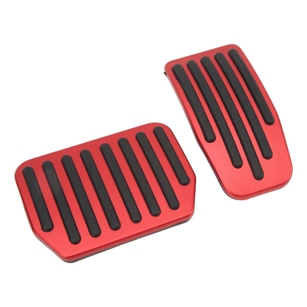 Tesla Model 3 Y Accelerator Brake Pedal Pads With Non-Slip Design Red 7601369141477