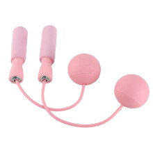 Pink kabellose, gewichtete Springseil für Fitness und Training