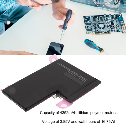 16.75Wh 4352mAh Replacement Battery for iPhone 13 Pro Max - Black 2