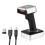 2D 1D QR-Barcode-Scanner mit Bildschirmanzeige mit 7