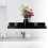 Rustproof Wall Shelf Space Aluminum Floating Storage Rack No Nails Installation Elegant Design Multi Use Kitchen Bathroom Living Room Storage Solution 5