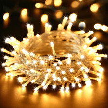 Cordão de luzes LED Dreamy, 15 m, branco quente, à prova d'água, para decoração interna e externa, com múltiplos modos de iluminação e