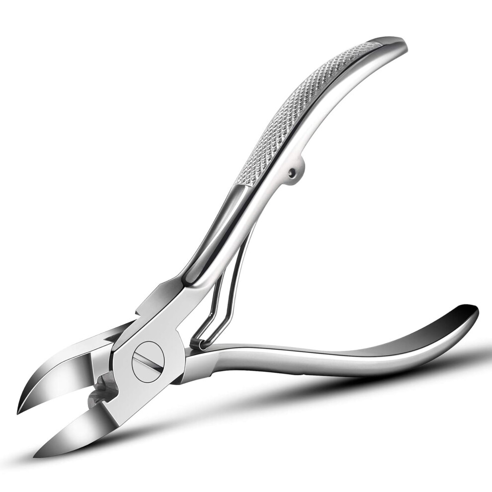 Ingrown Toenail Clipper, Stainless Steel Long Handle Ensures Stability, Exquisite Packing Ideal for Gifting