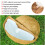 Natural Coco Fiber Planter Lining Half Round Wall Mount Hanging Basket Insert Biodegradable Moisture Locking Root Aeration Greenery Support Pad For Fl 5