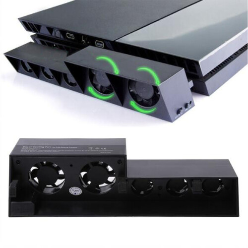 PS4 Slim Performance Enhancer, Space Saving Design with Enhanced Cooling for Nonstop Gaming Adventures