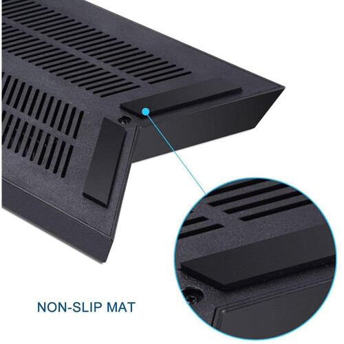 Supporto verticale per console di gioco con ventola di raffreddamento integrata e stazione di ricarica per controller per un'esperienza di gioco 2