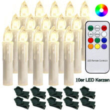 Convenient Timer Warm White Window Candles, Battery Operated Flameless Candles for Indoor Outdoor Decoration, Led Flickering Lights for Safe Secure
