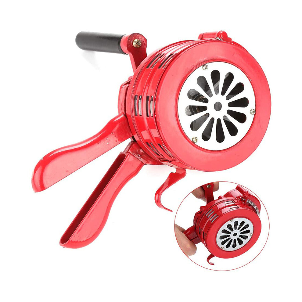 Portable Alarm Companion, Adjustable Sound Volume Hand Crank Siren For Emergency Warning, Loud Alarm With Durable Aluminium Alloy Construction, 9405630120875
