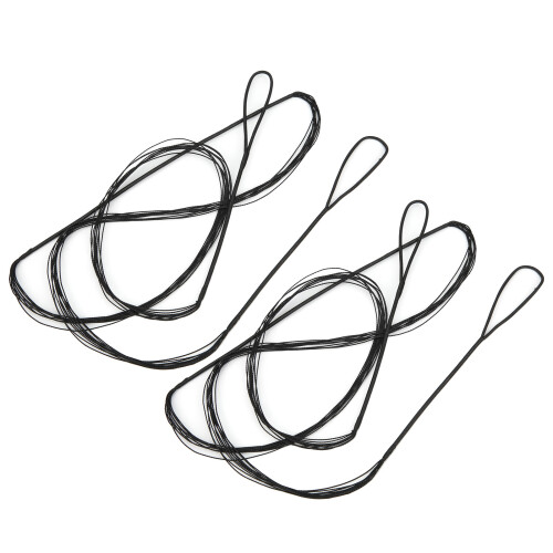 Χορδή τόξου Recurve με τεχνολογία πιο ομαλών βολών, ανθεκτική πολυεστερική χορδή 2