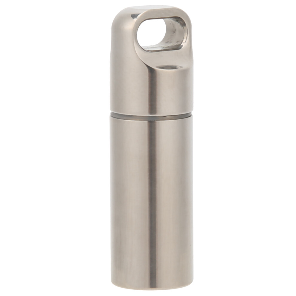 Portable Waterproof Pill Case For On-The-Go Convenience, High Quality Stainless Steel Ensures Durability And Longevity