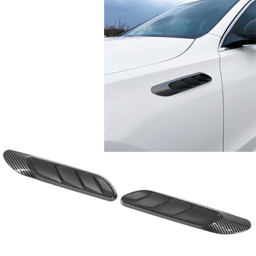 Side Mudguard Air Vent Cover For Benz CâClass W206 C63 2022+ Carbon Style 4991369142851