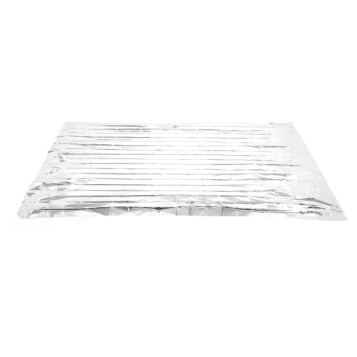 Θερμική κουβέρτα Mylar για ασταμάτητα ταξίδια σε εξωτερικούς χώρους, ανακλαστική 2